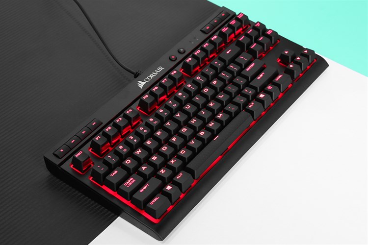 Bàn Phím Cơ Có Dây Gaming Corsair K63 Compact Mechanical Màu Đen