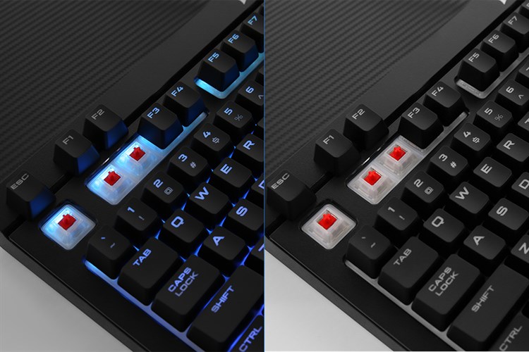 Bàn Phím Cơ Có Dây Gaming Corsair K68 RGB Mechanical Màu Đen