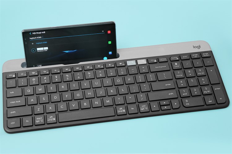 Bàn Phím Không Dây Bluetooth Logitech K580 Màu Đen