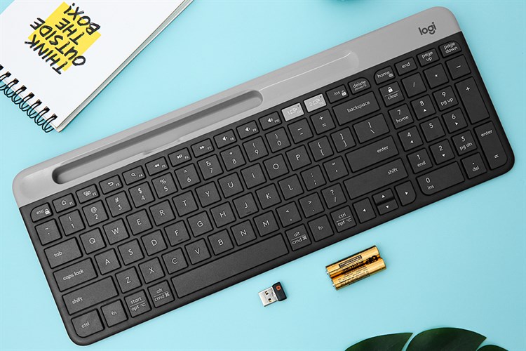Bàn Phím Không Dây Bluetooth Logitech K580 Màu Đen