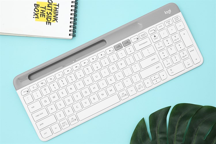 Bàn Phím Không Dây Bluetooth Logitech K580 Màu Trắng