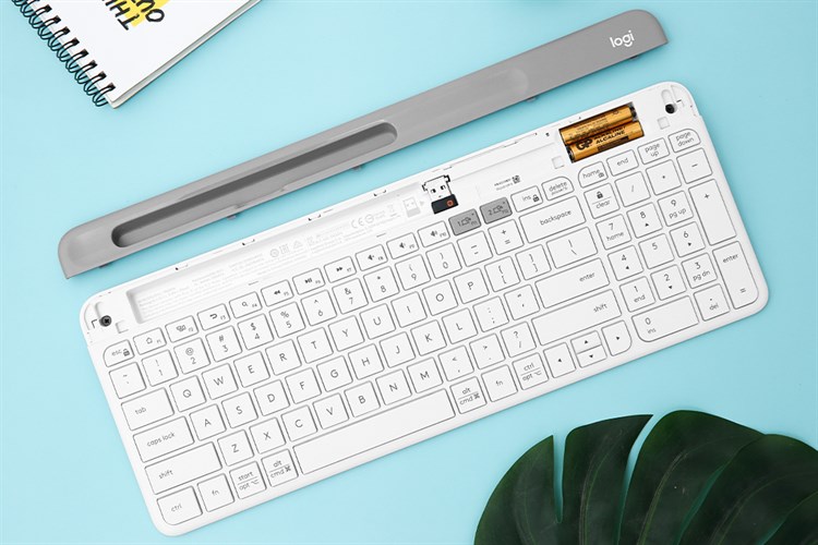 Bàn Phím Không Dây Bluetooth Logitech K580 Màu Trắng