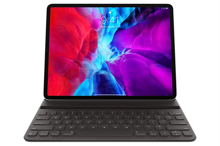 Bao da bàn phím Smart Keyboard Folio 4 iPad Pro 12.9 inch Apple MXNL2 Màu Đen