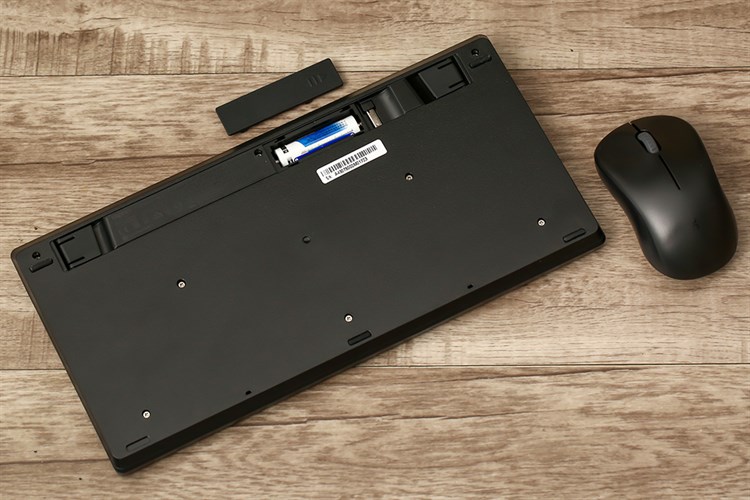 Bộ Bàn Phím Chuột Không Dây Bluetooth Rapoo 8000M Màu Đen