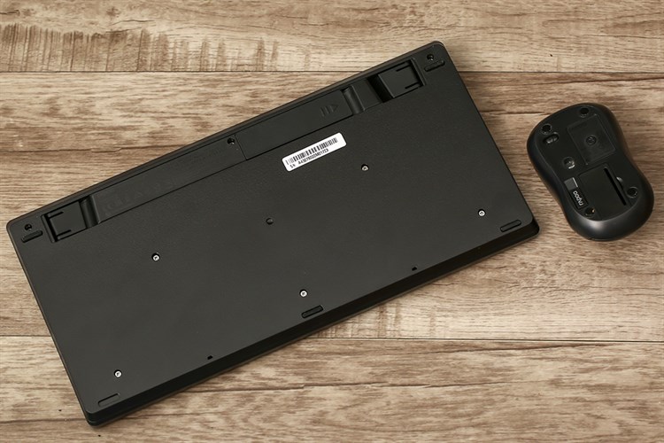 Bộ Bàn Phím Chuột Không Dây Bluetooth Rapoo 8000M Màu Đen