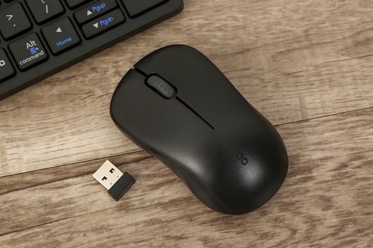 Bộ Bàn Phím Chuột Không Dây Bluetooth Rapoo 8000M Màu Đen