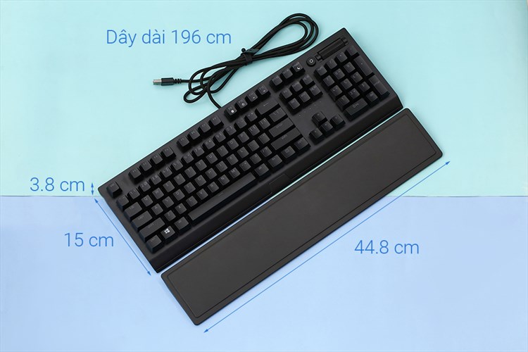 Bàn Phím Cơ Có Dây Gaming Razer BlackWidow V3 Màu Đen