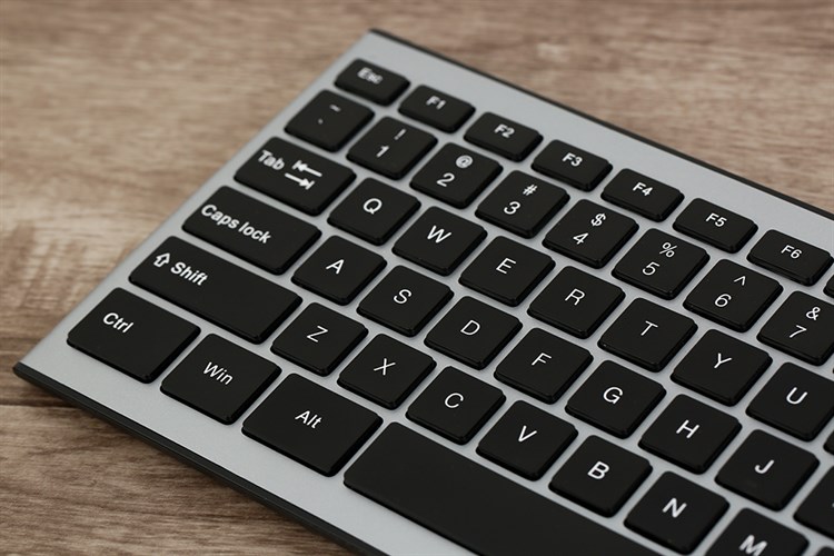 Bộ Bàn Phím Chuột Không Dây Zadez ZMK-530G Màu Xám