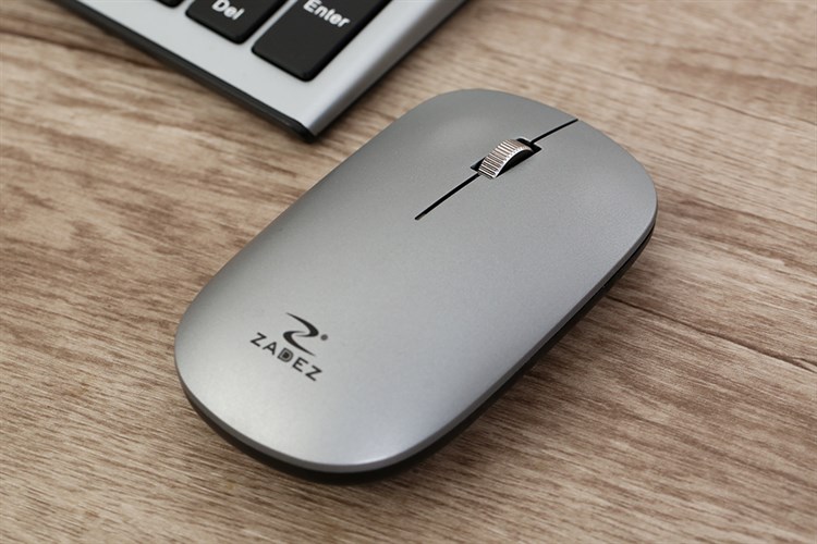 Bộ Bàn Phím Chuột Không Dây Zadez ZMK-530G Màu Xám