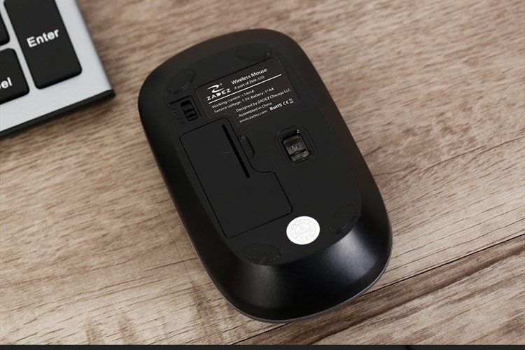 Bộ Bàn Phím Chuột Không Dây Zadez ZMK-530G Màu Xám