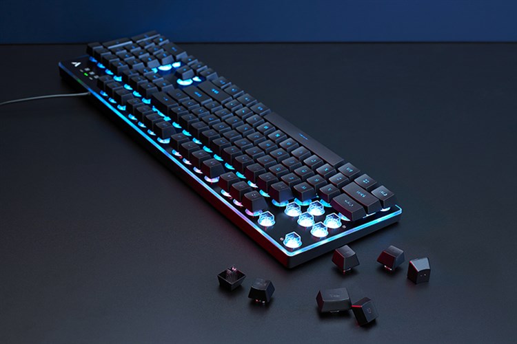 Bàn Phím Có Dây Gaming Rapoo V58 Đen Màu Đen