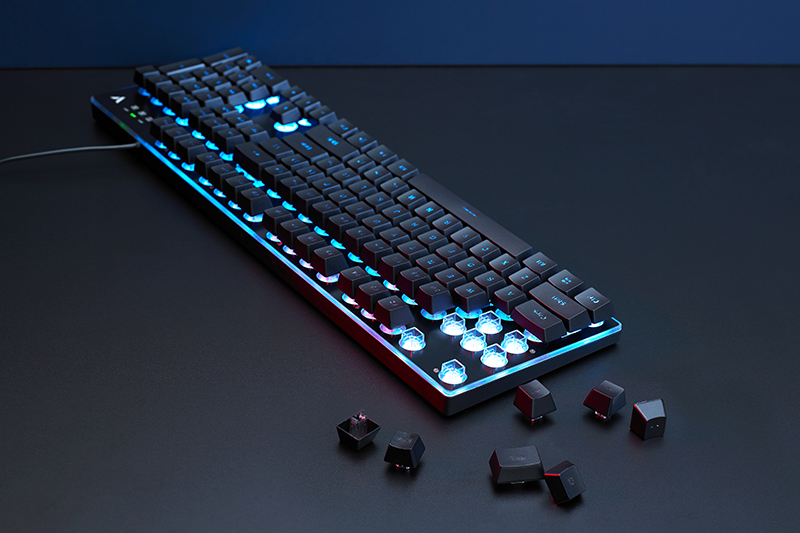 Bàn Phím Có Dây Gaming Rapoo V58 Đen Màu Đen