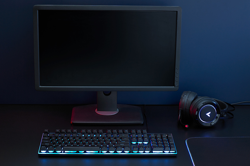 Bàn Phím Có Dây Gaming Rapoo V58 Đen Màu Đen