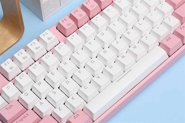 Bàn Phím Có Dây DareU EK87 Màu Hồng