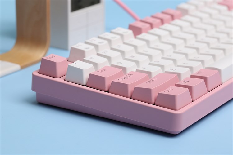 Bàn Phím Có Dây DareU EK87 Màu Hồng