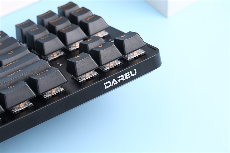 Bàn Phím Không Dây DareU EK807G Màu Đen