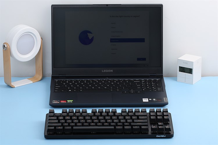 Bàn Phím Không Dây DareU EK807G Màu Đen