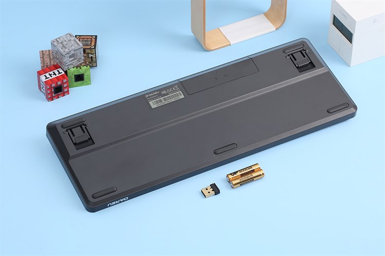 Bàn Phím Không Dây DareU EK807G Màu Đen