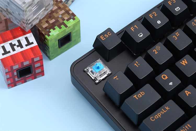 Bàn Phím Không Dây DareU EK807G Màu Đen