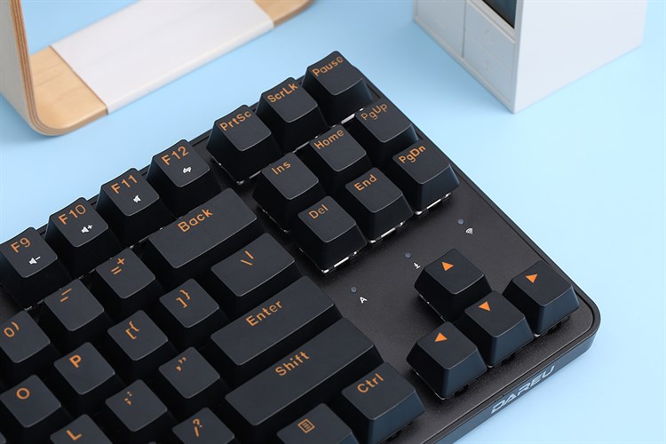 Bàn Phím Không Dây DareU EK807G Màu Đen