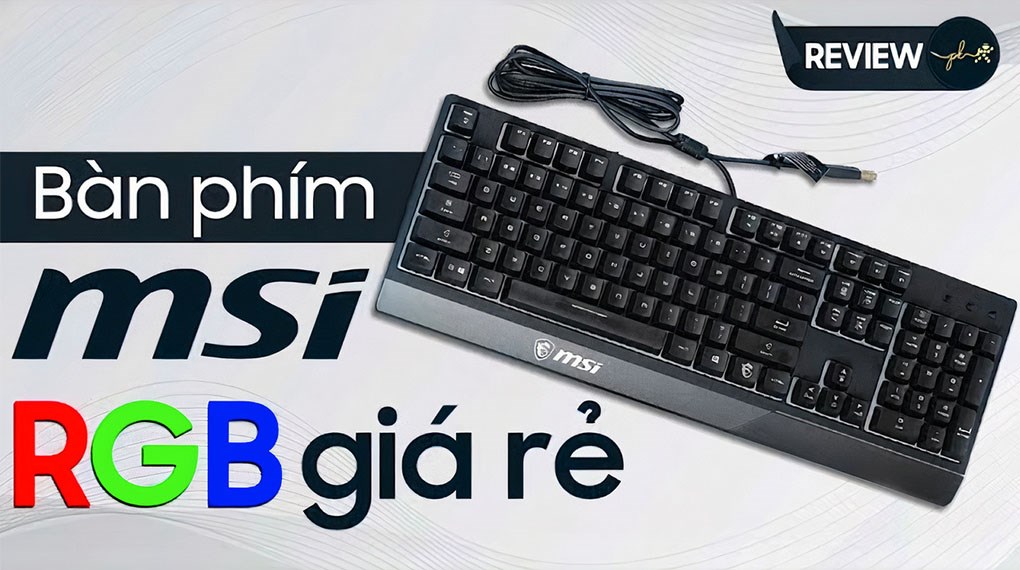 Bàn Phím Có dây Gaming MSI Vigor GK20 US