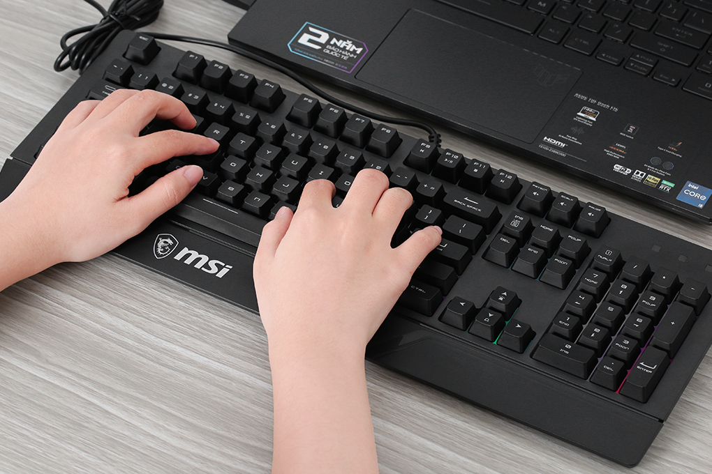 Bàn Phím Có dây Gaming MSI Vigor GK20 US - 14