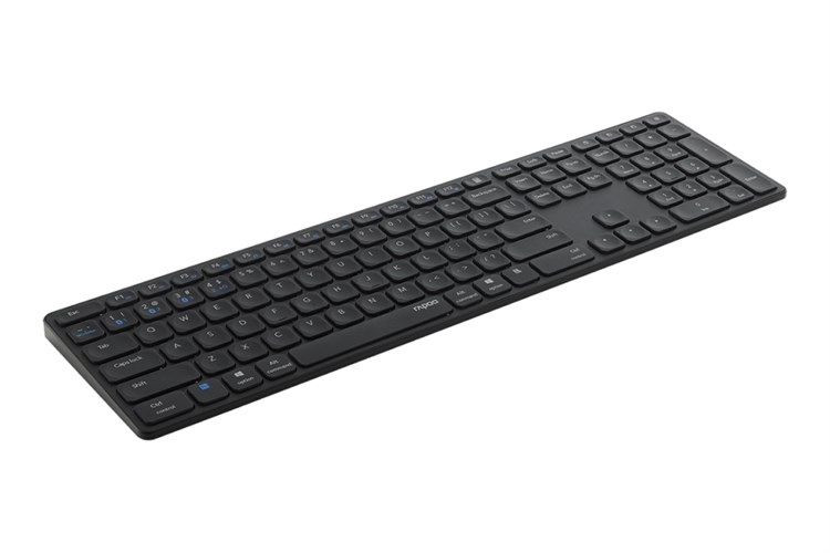 Bàn Phím Không Dây Bluetooth Rapoo E9550G Màu Đen