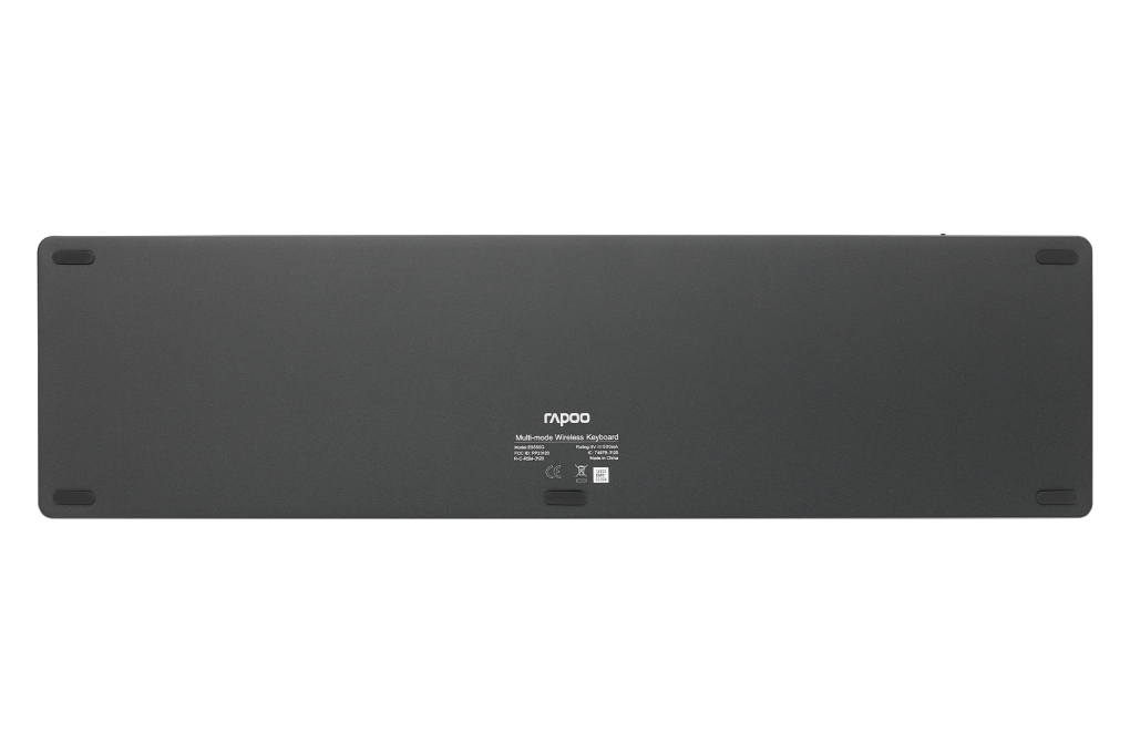 Bàn Phím Không Dây Bluetooth Rapoo E9550G Màu Đen
