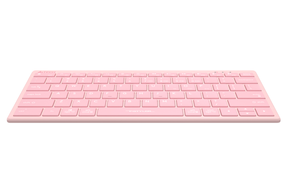 Bàn Phím Không Dây Bluetooth A4tech FBX51C Màu Hồng