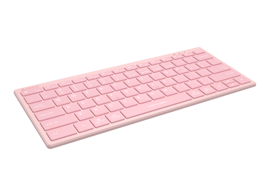Bàn Phím Không Dây Bluetooth A4tech FBX51C Màu Hồng