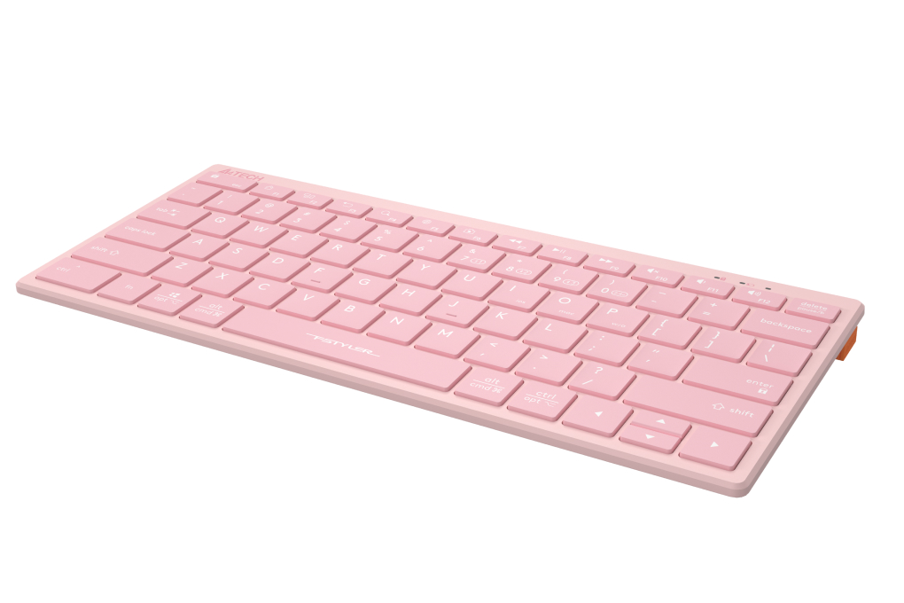 Bàn Phím Không Dây Bluetooth A4tech FBX51C Màu Hồng
