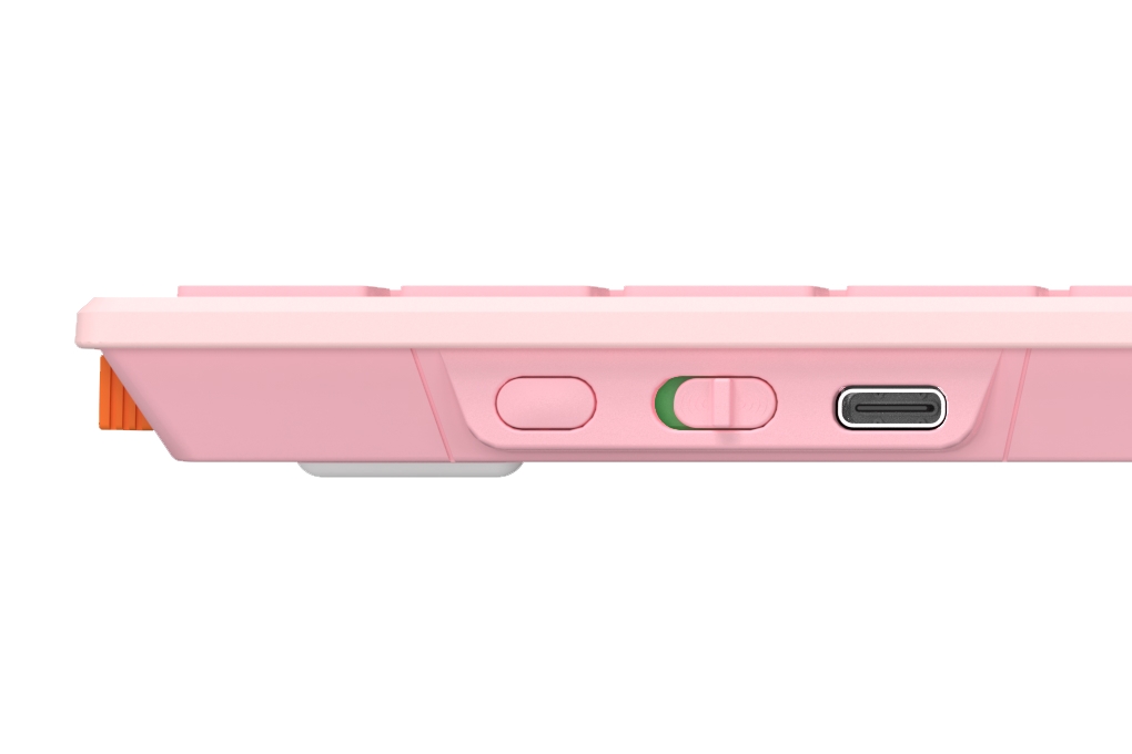 Bàn Phím Không Dây Bluetooth A4tech FBX51C Màu Hồng