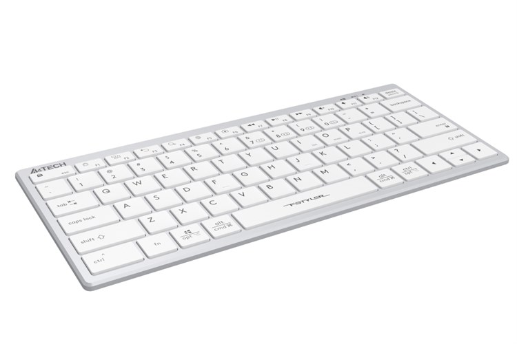 Bàn Phím Không Dây Bluetooth A4tech FBX51C Màu Trắng