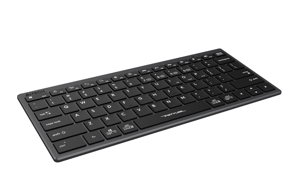 Bàn Phím Không Dây Bluetooth A4tech FBX51C Màu Xám