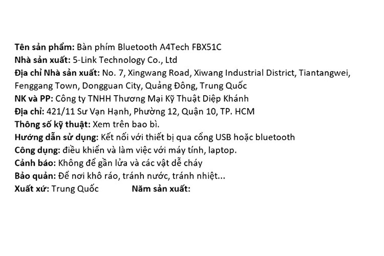 Bàn Phím Không Dây Bluetooth A4tech FBX51C Màu Xám