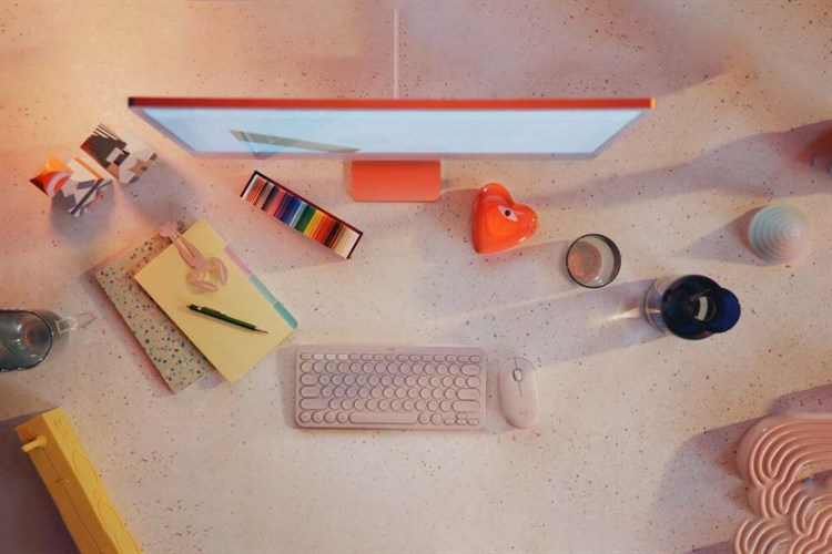 Bàn phím Bluetooth Logitech K380 Màu Hồng