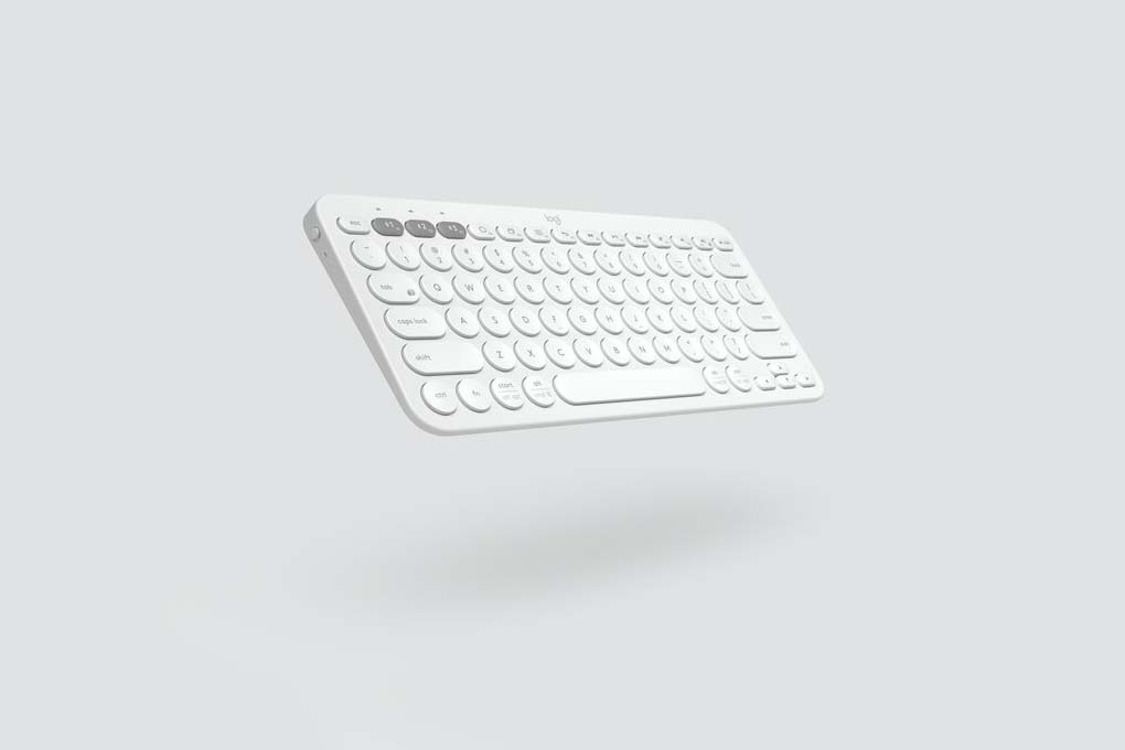 Bàn phím Bluetooth Logitech K380 Màu Trắng