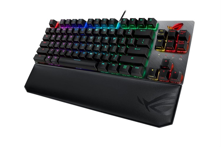 Bàn phím Có Dây Gaming Asus ROG Strix Scope NX TKL DELUXE RD SW Màu Đen