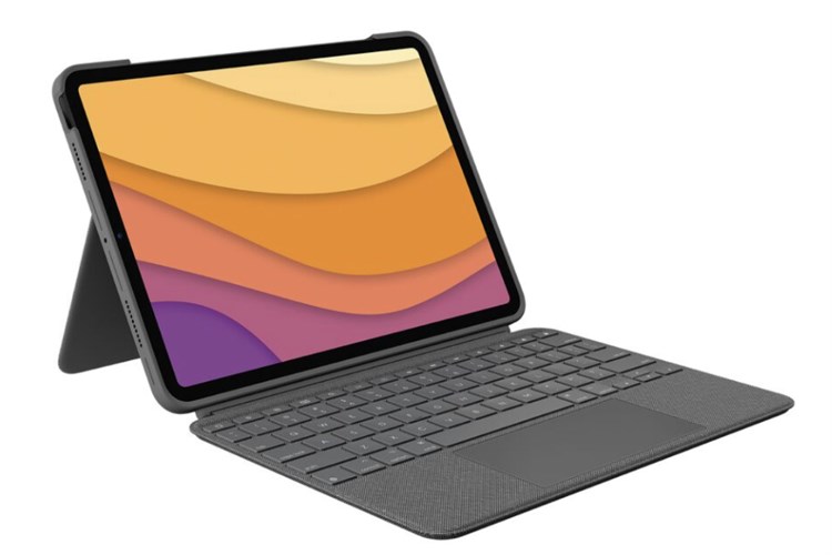 Bàn Phím iPad Air Logitech Combo Touch Gen 4TH/5TH Màu Đen