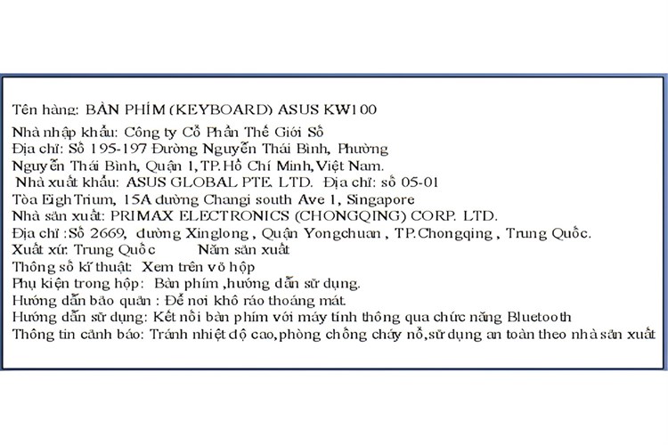 Bàn Phím Bluetooth Asus Marshmallow KW100 Màu Xanh mint