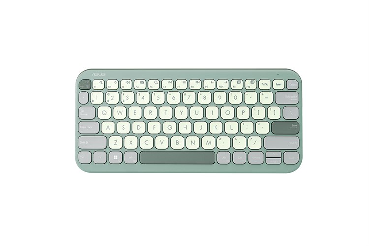 Bàn Phím Bluetooth Asus Marshmallow KW100 Màu Xanh mint