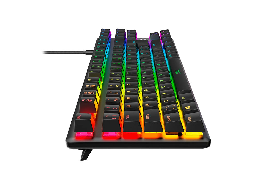 Bàn Phím Cơ Có Dây Gaming HP HyperX Alloy Origins Core 4P5P3AA Màu Đen