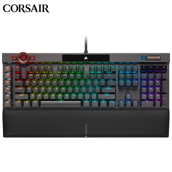 Bàn Phím Cơ Có Dây Gaming Corsair K100 Blk - Opx Rf - Rgb