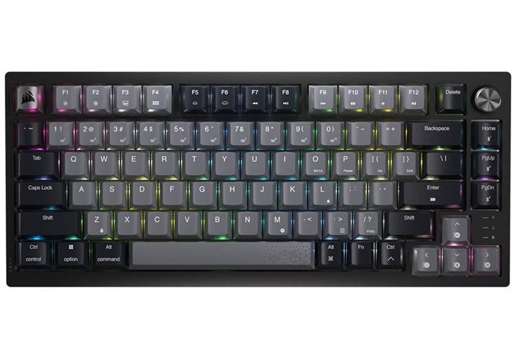 Bàn Phím Cơ Bluetooth Gaming Corsair K65 CSR RED-BLK-GREY