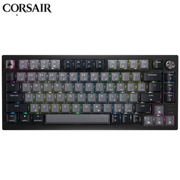 Bàn Phím Cơ Bluetooth Gaming Corsair K65 Csr Red - Blk - Grey