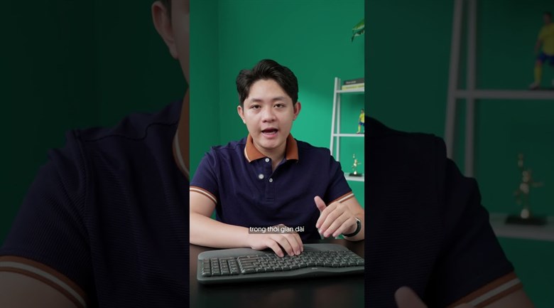 Bàn Phím Bluetooth Logitech Wave Keys Ergonomic