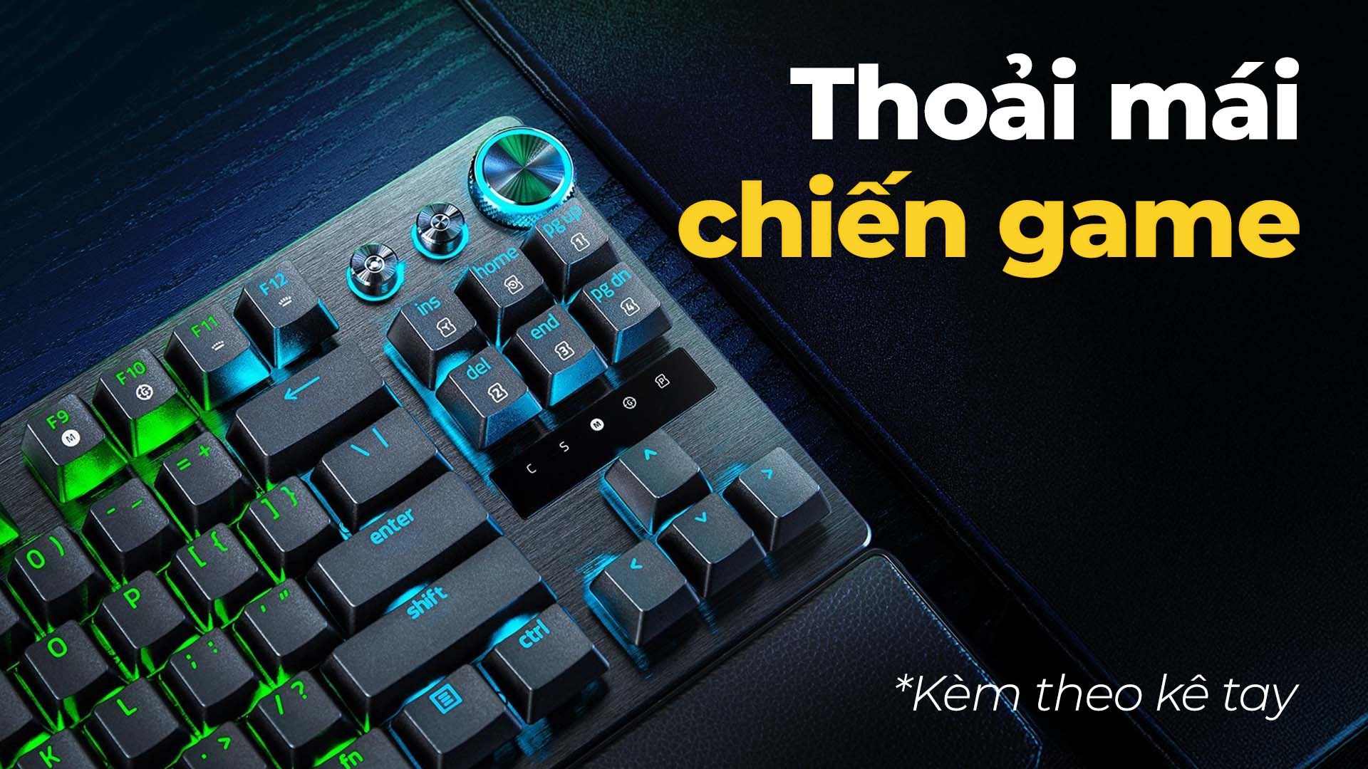 Bàn Phím Cơ Có Dây Gaming Razer Huntsman V3 Pro Tenkeyless