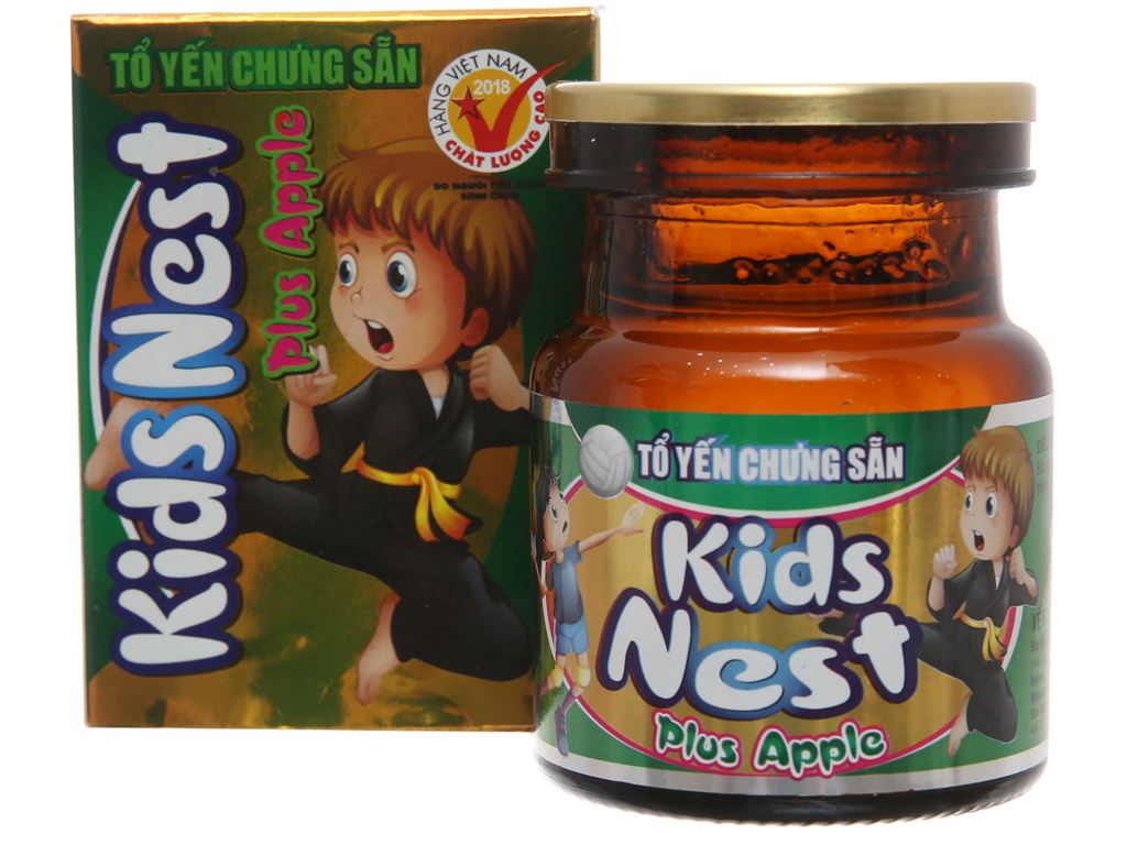 Lốc 6 hũ tổ yến cho bé chưng sẵn Sài Gòn Anpha hương táo 70ml 3