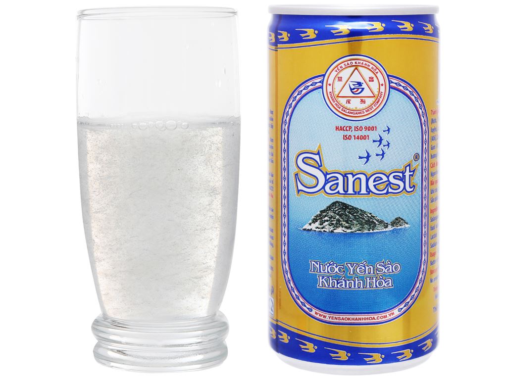 Lốc 6 lon nước yến sào Khánh Hòa 190ml 8