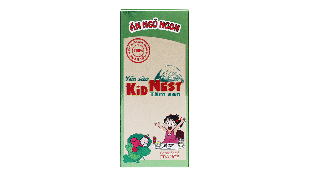 Yến Sào Kids Nest Tâm Sen hỗ trợ ăn ngủ ngon